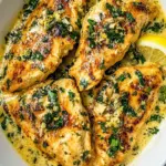 Homemade Creamy Butter Lemon Chicken photo