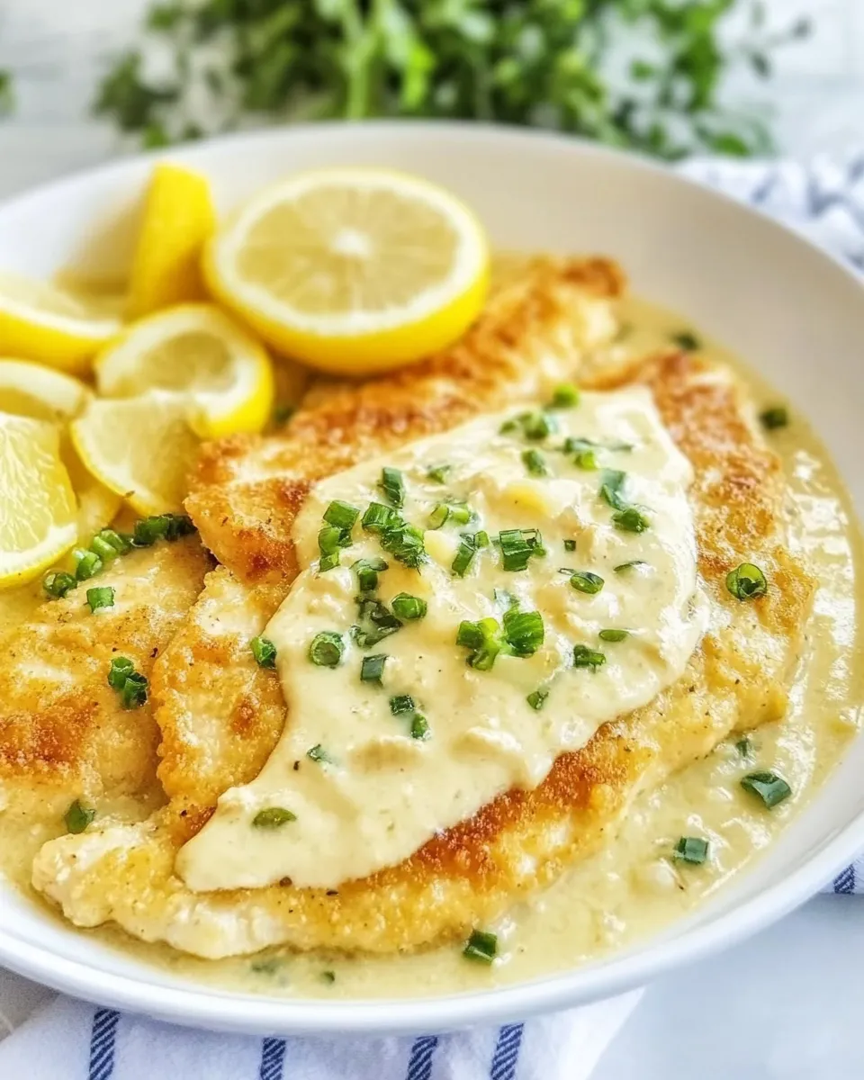 Classic Creamy Chicken Piccata image