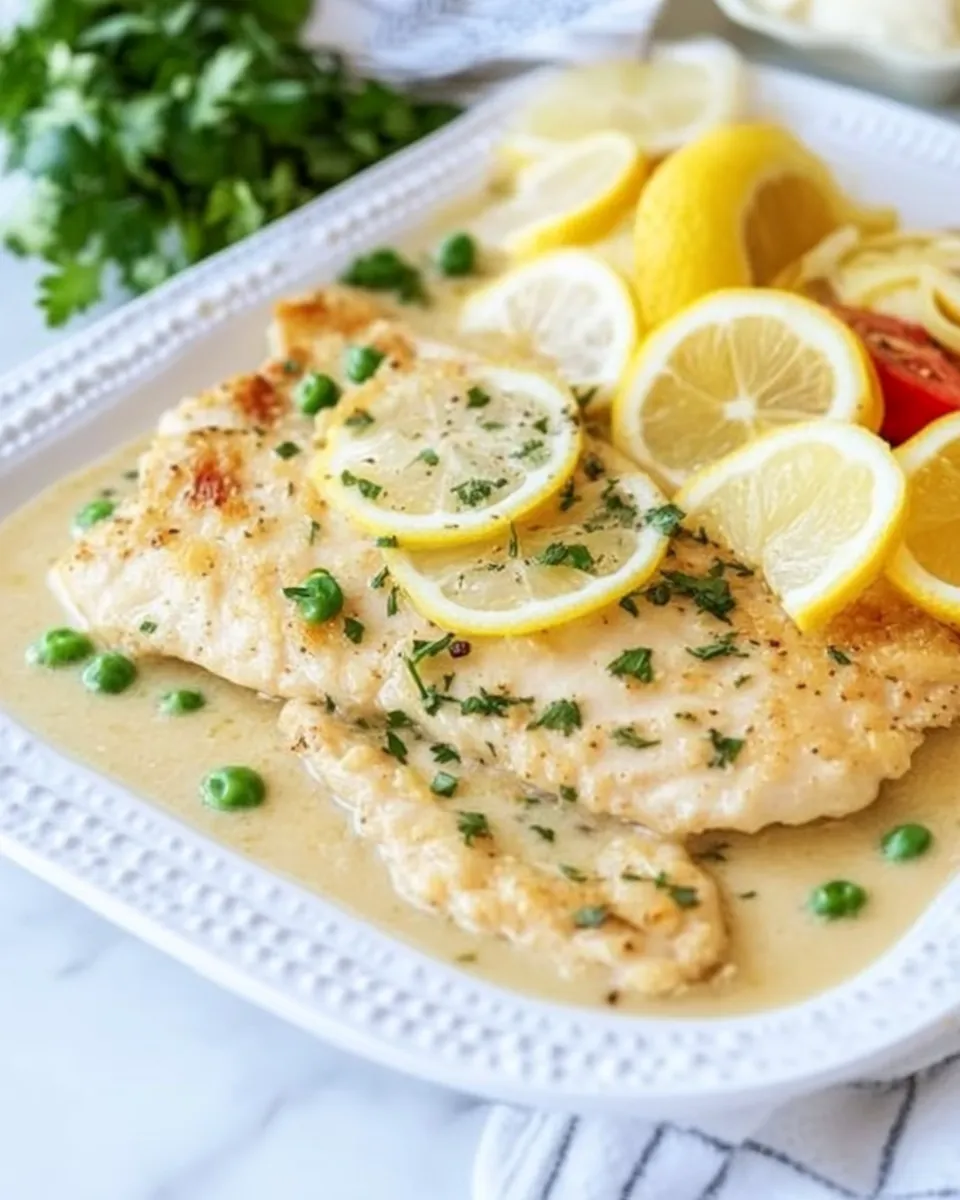Easy Creamy Chicken Piccata recipe photo