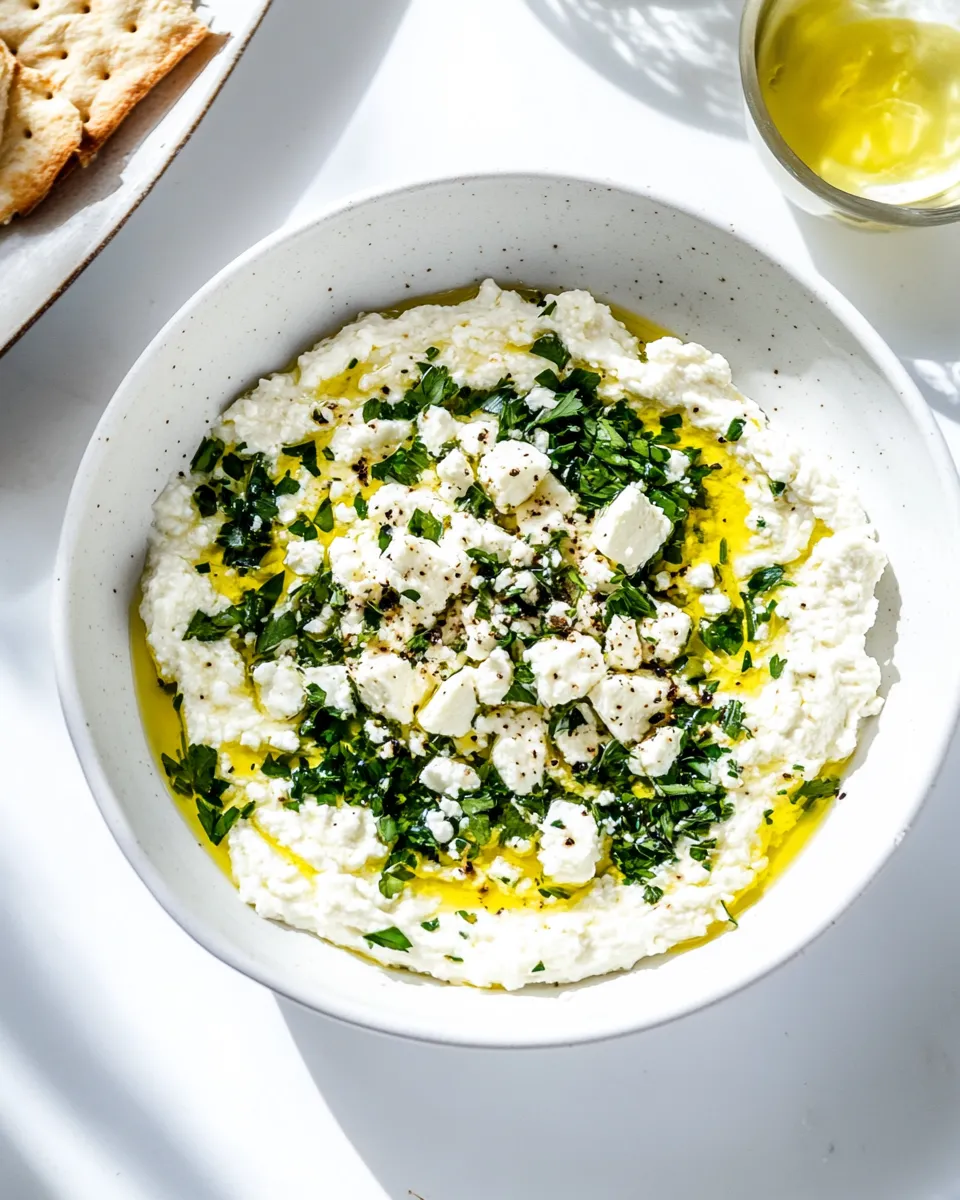 Classic Creamy Feta Dip. recipe photo