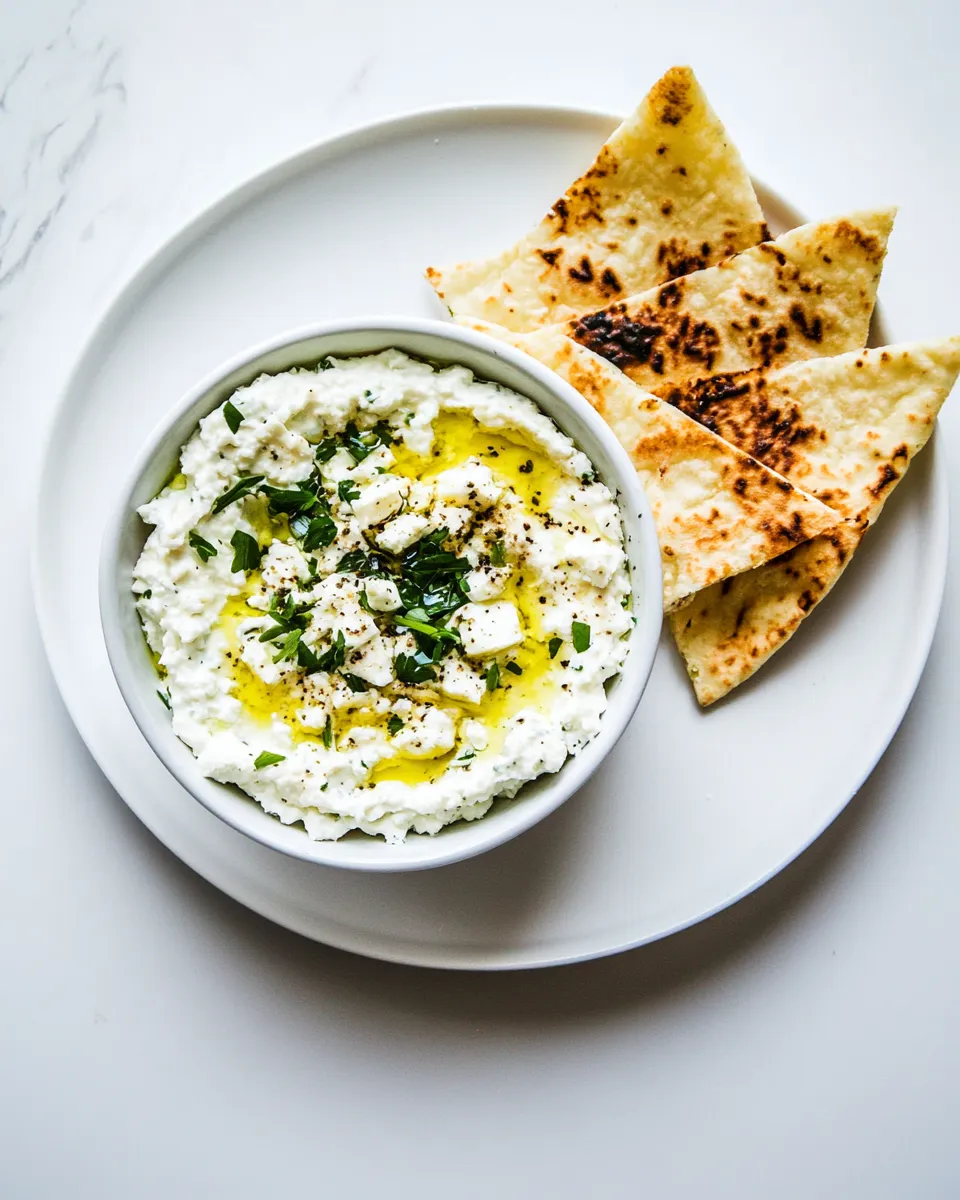 Delicious Creamy Feta Dip. dish photo