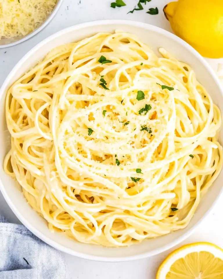 Homemade Creamy Lemon Pasta photo