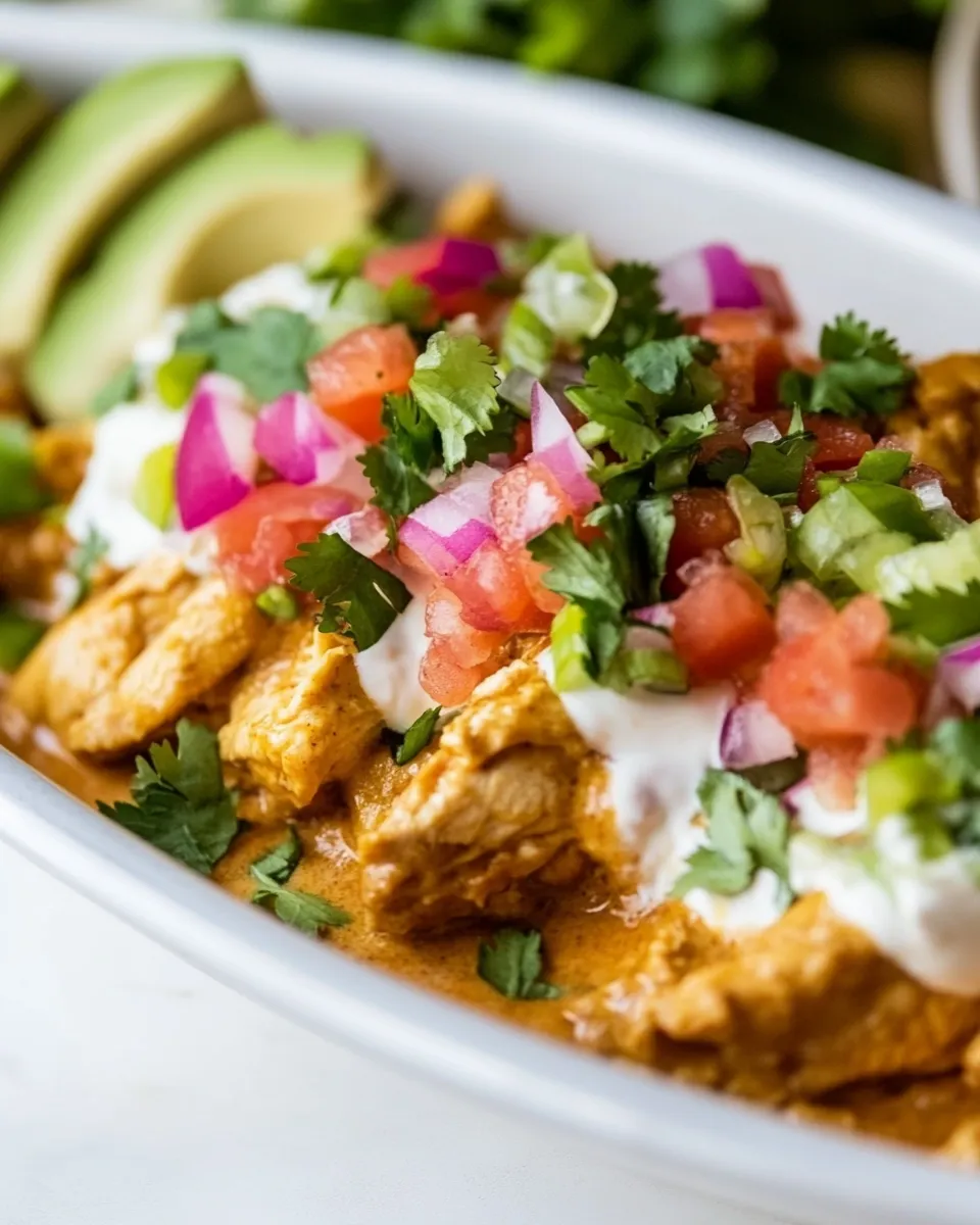 Easy Creamy Taco Chicken recipe image