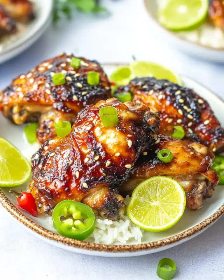 Homemade Crispy Air Fryer Asian Chicken Thighs photo