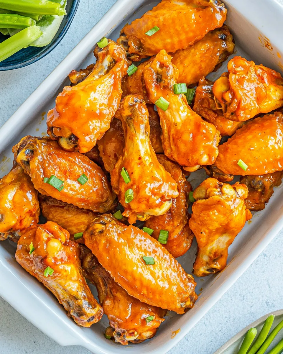 Easy Crispy Air Fryer Chicken Wings recipe photo