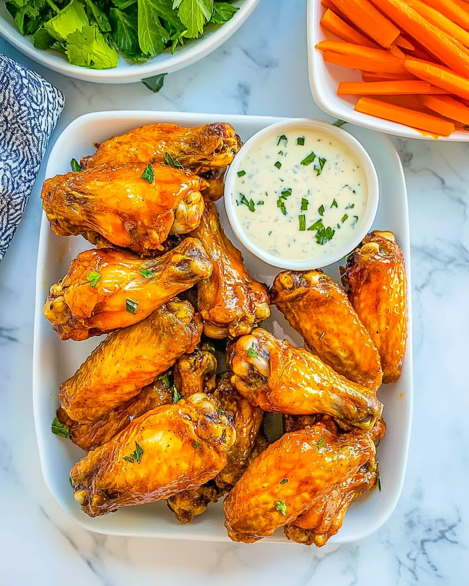 Delicious Crispy Air Fryer Chicken Wings dish photo