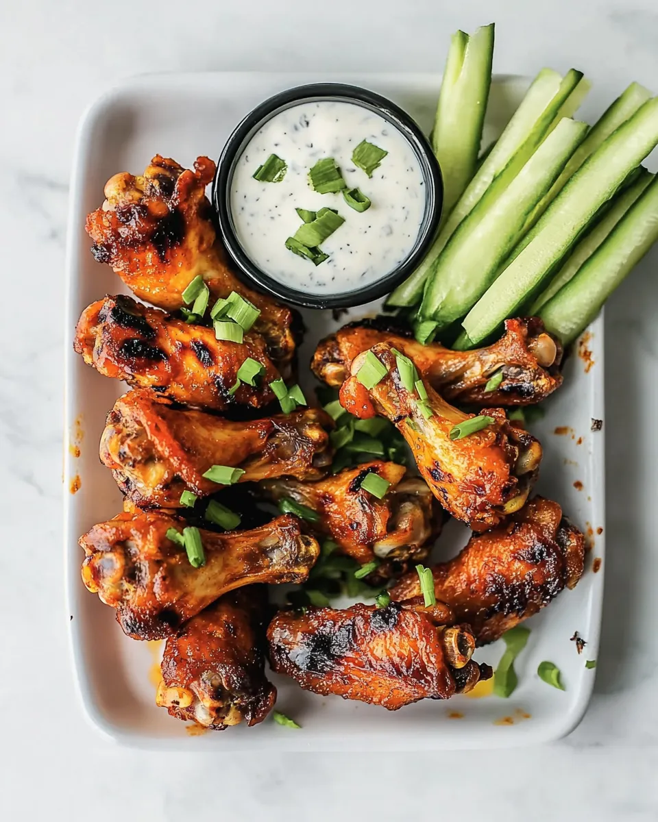 Homemade Crispy Baked Chicken Wings photo