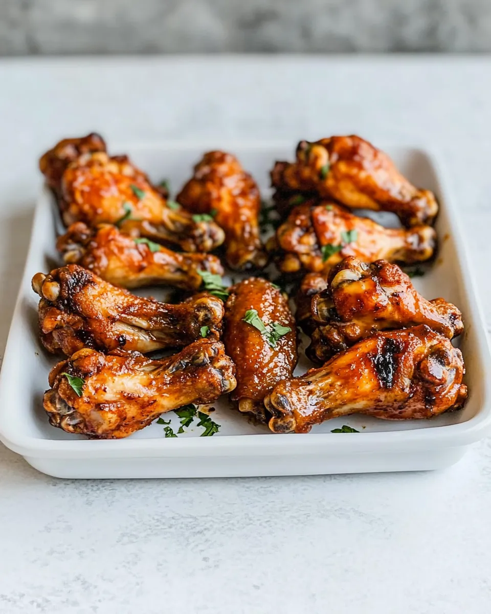 Classic Crispy Baked Chicken Wings image