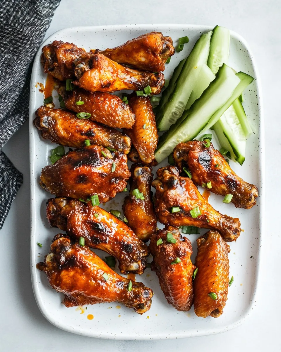 Easy Crispy Baked Chicken Wings recipe photo