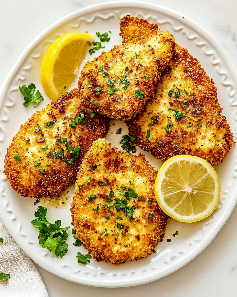 Classic Crispy Breaded Chicken Cutlets image