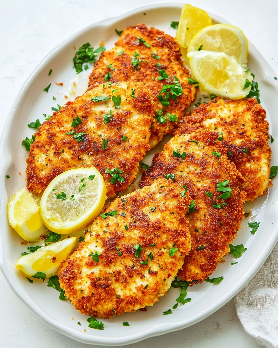 Easy Crispy Breaded Chicken Cutlets recipe photo