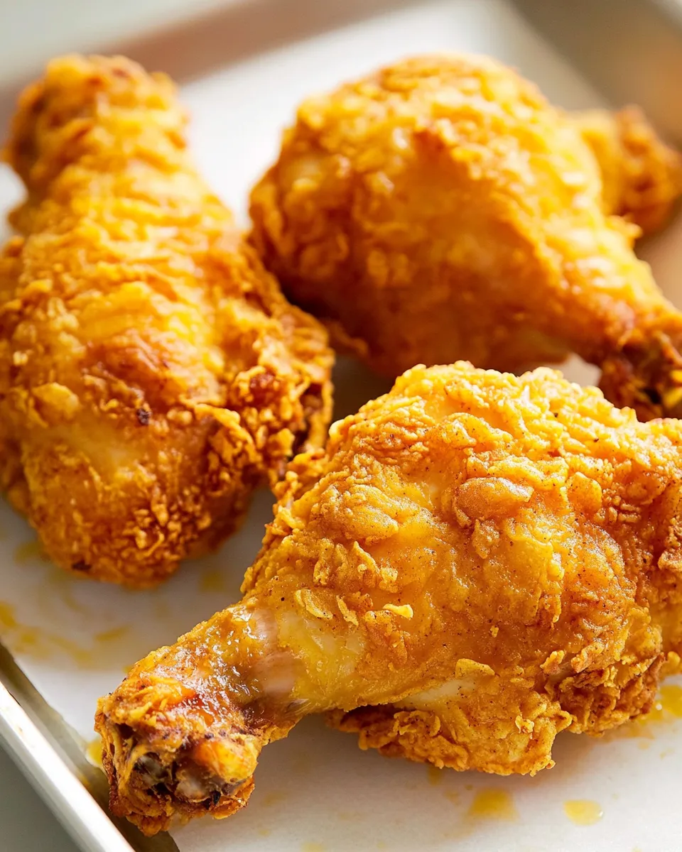 Homemade Crispy Broasted Chicken photo