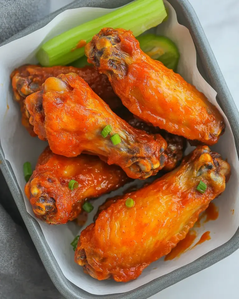 Homemade Crispy Buffalo Wings Recipe photo