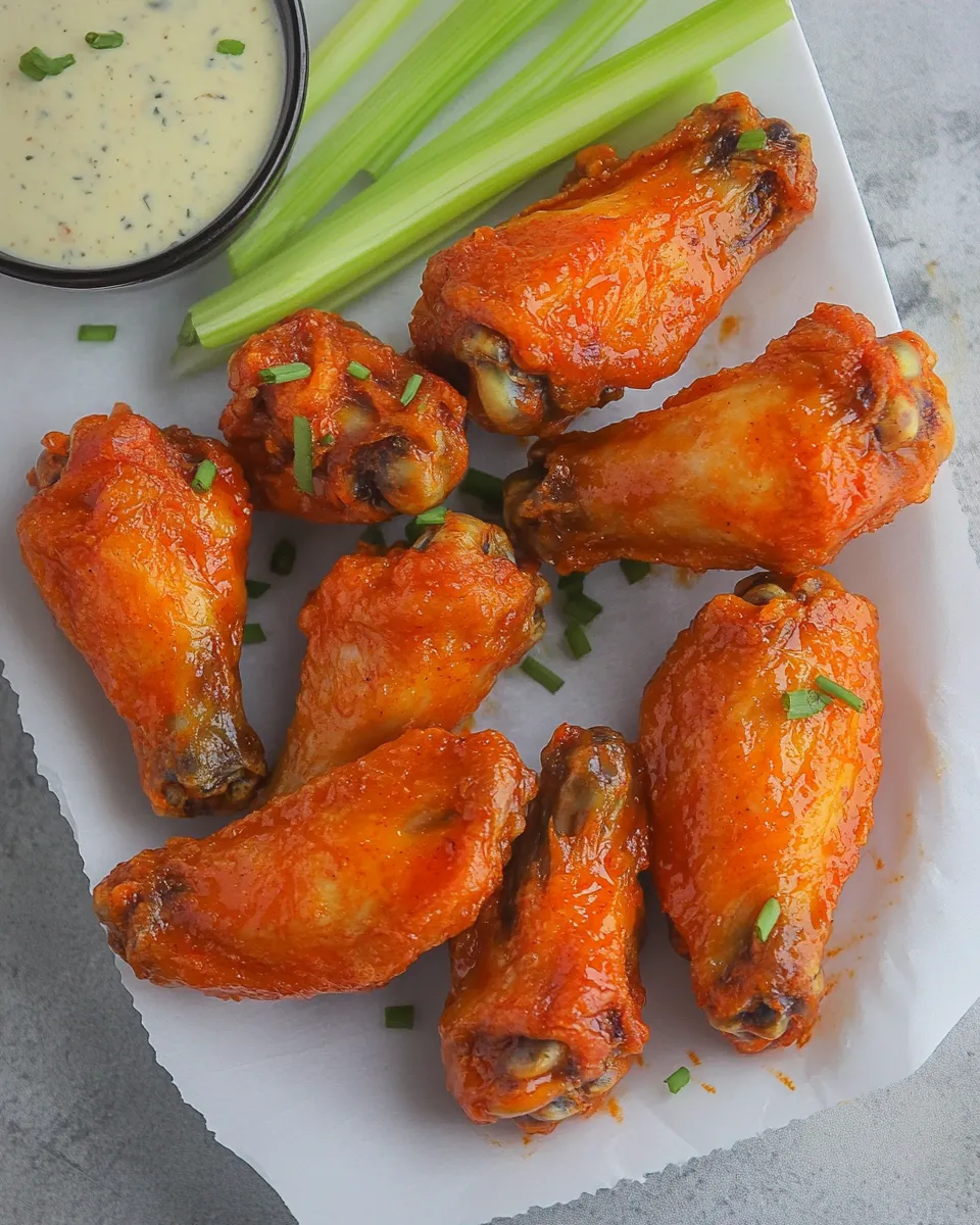 Classic Crispy Buffalo Wings Recipe image
