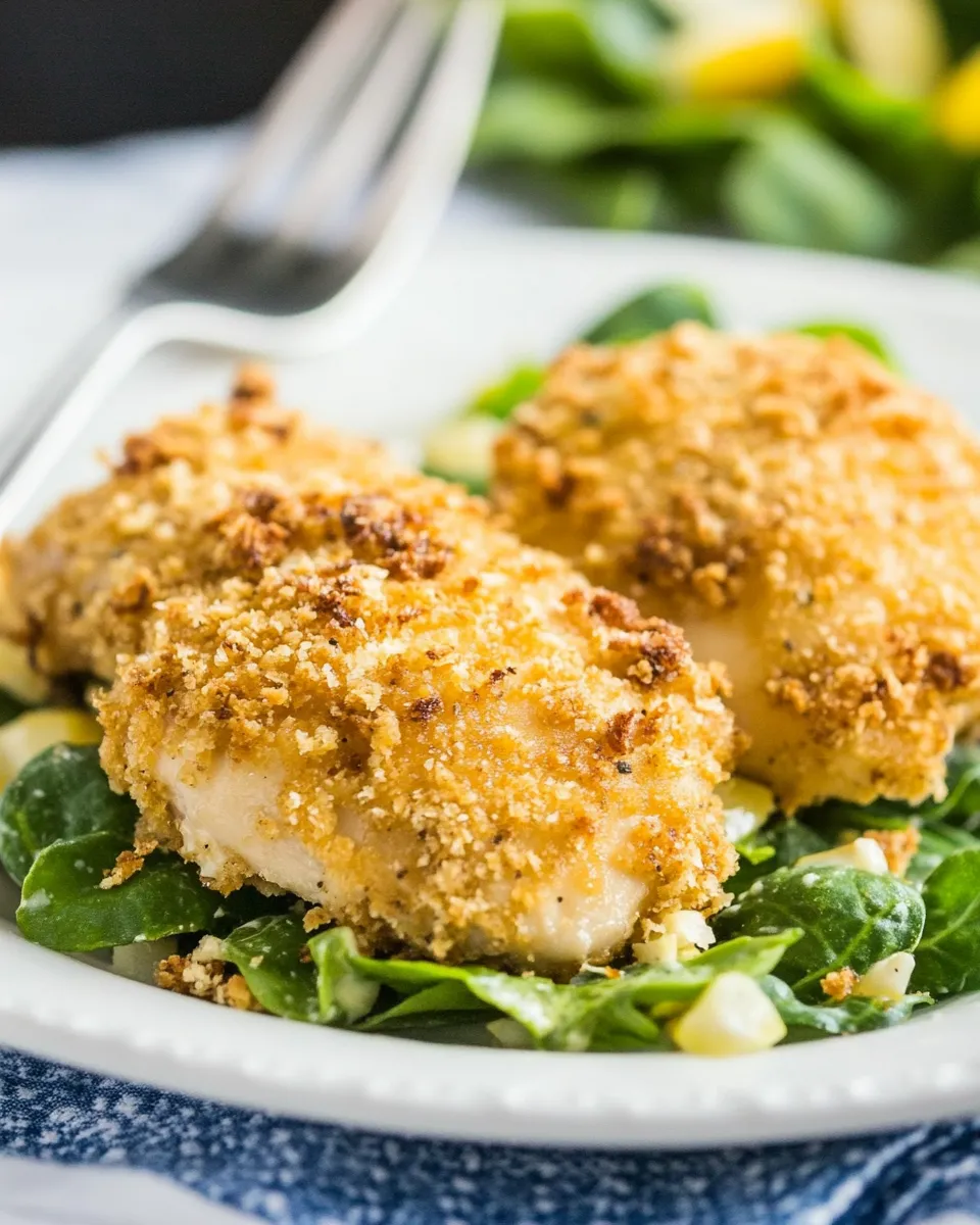 Classic Crispy Chicken Caesar Thighs image