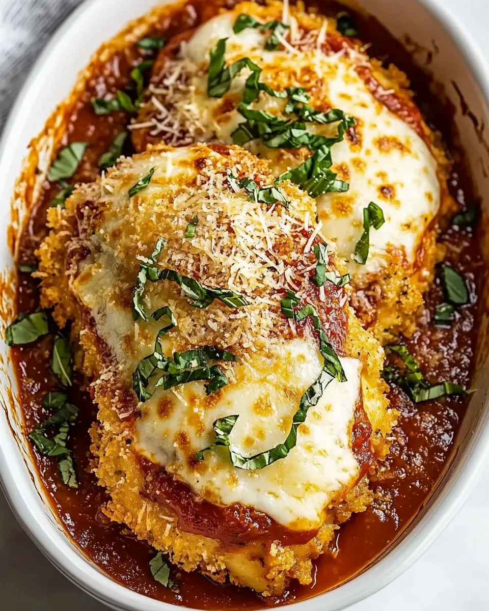 Easy Crispy Chicken Parmesan recipe photo