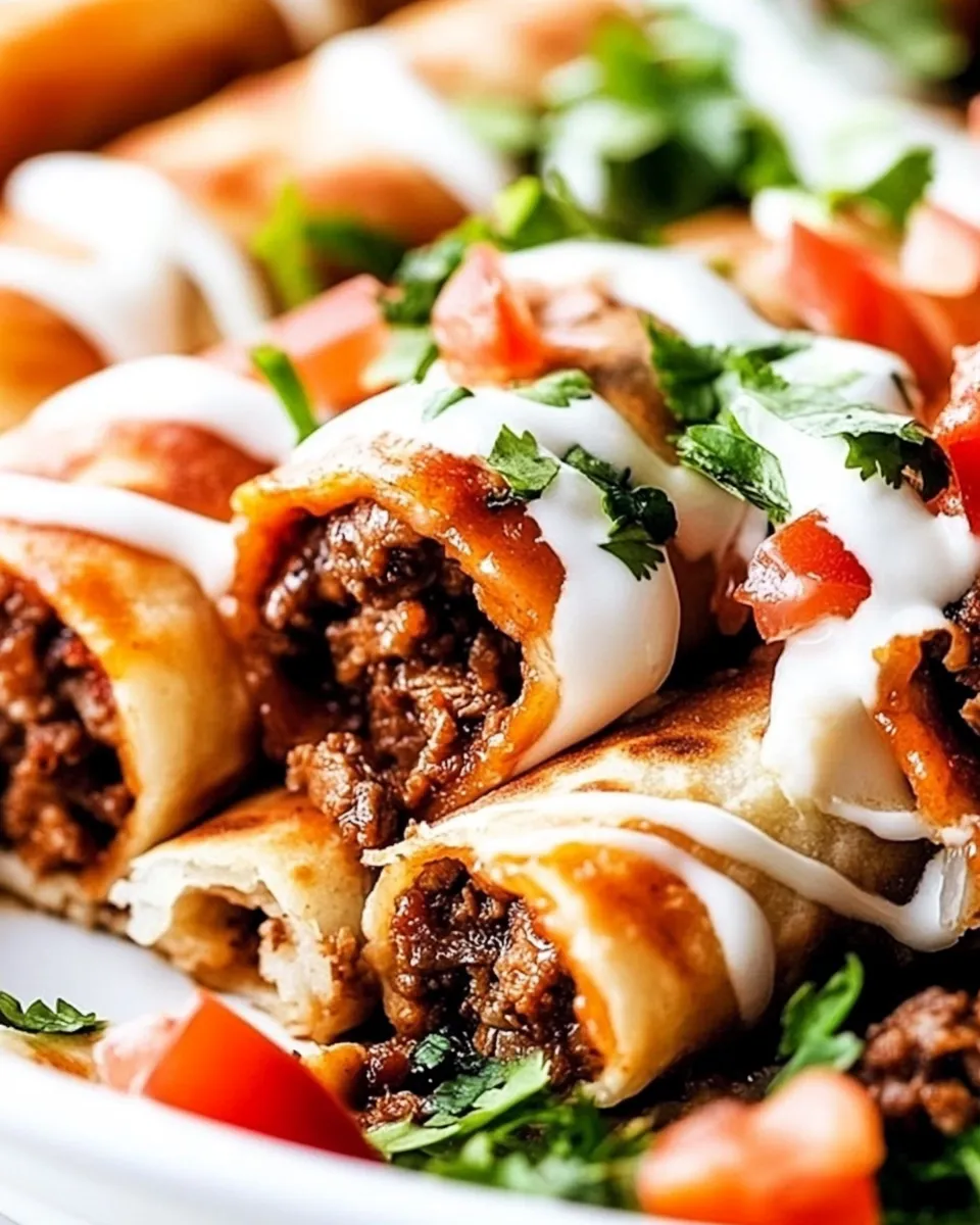 Classic Crispy Jalapeno Popper Beef Taquitos image