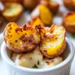 Homemade Crispy Smashed Red Potatoes photo