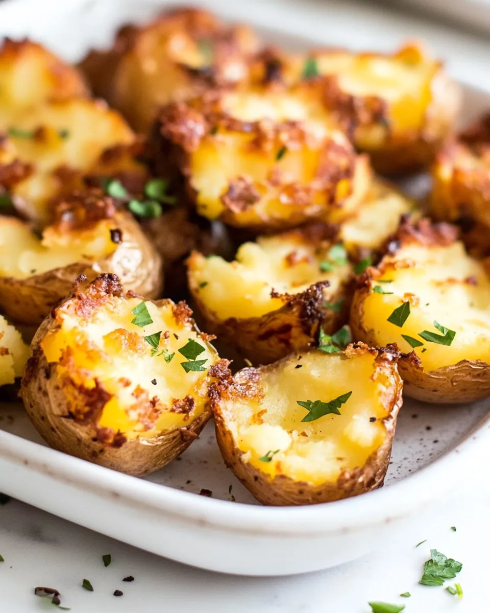 Classic Crispy Smashed Red Potatoes image