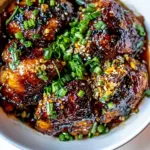 Homemade Crockpot Honey Garlic Chicken. photo