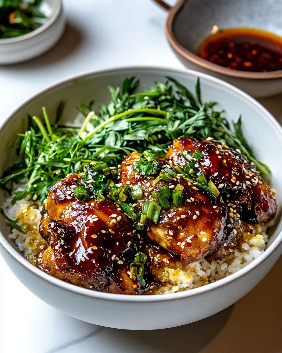 Classic Crockpot Honey Garlic Chicken. image