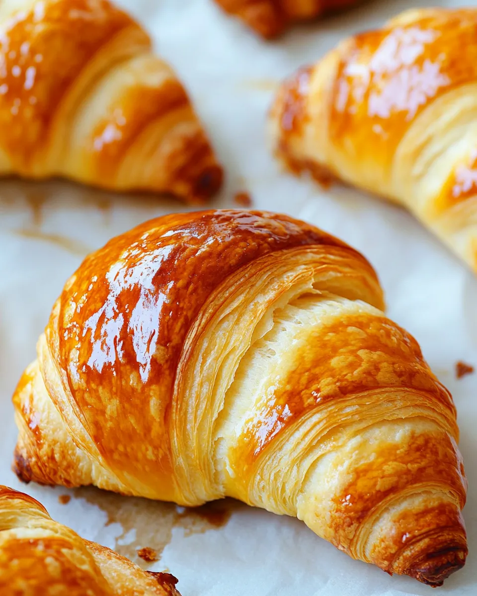 Easy Croissant Recipe recipe photo