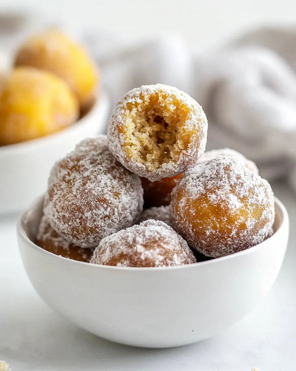 Classic Donut Holes recipe photo