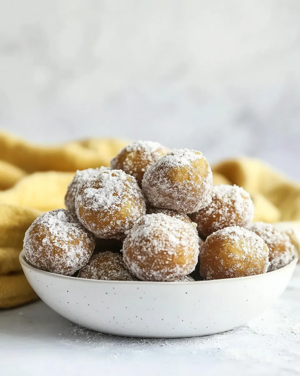 Easy Donut Holes plate image
