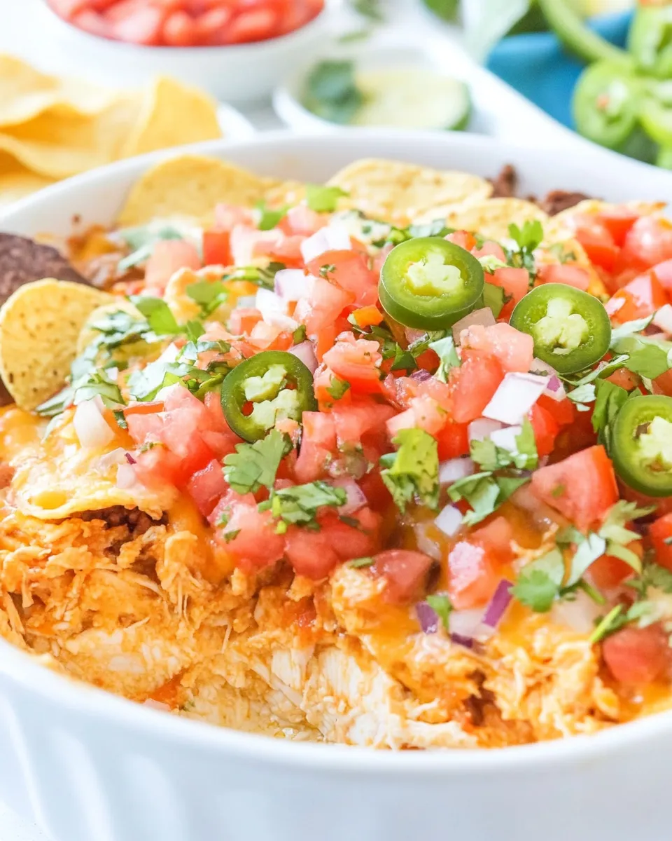 Homemade EASY Chicken Taco Casserole photo