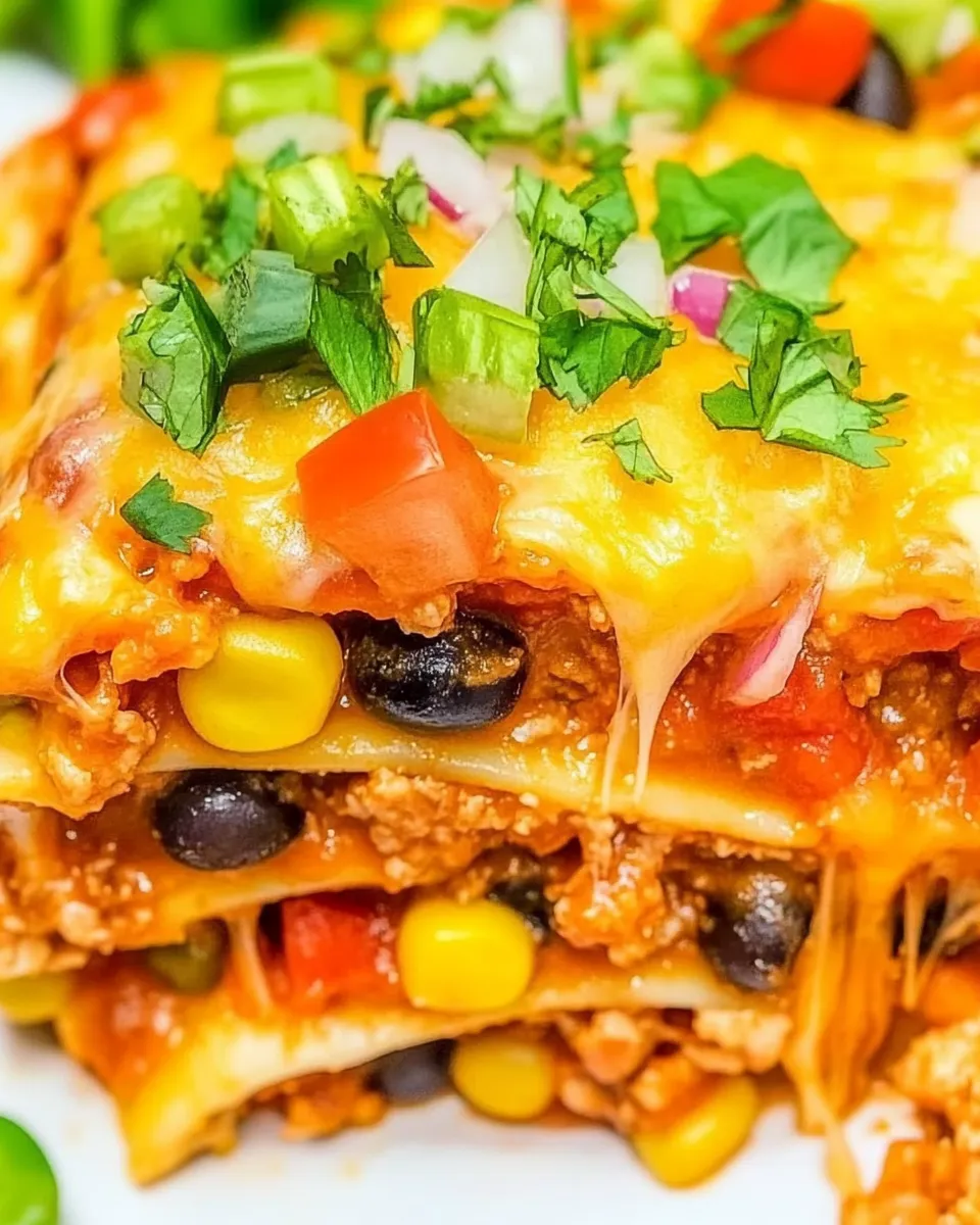 Classic Easy And Delicious Mexican Lasagna Recipe image