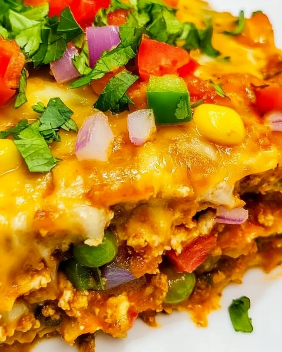 Delicious Easy And Delicious Mexican Lasagna Recipe shot