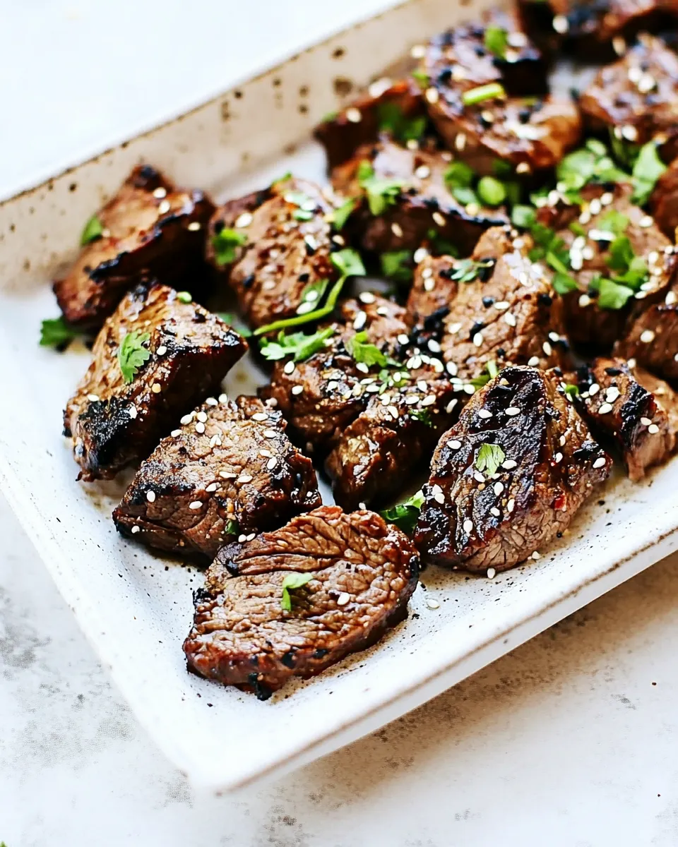 Classic Easy Asian Steak Bites image