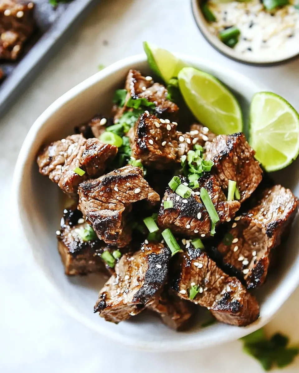 Easy Easy Asian Steak Bites recipe photo