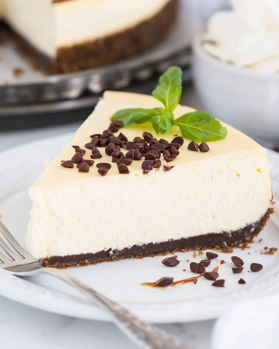 Homemade Easy Blender-Batter Self-Crusting Cheesecake photo