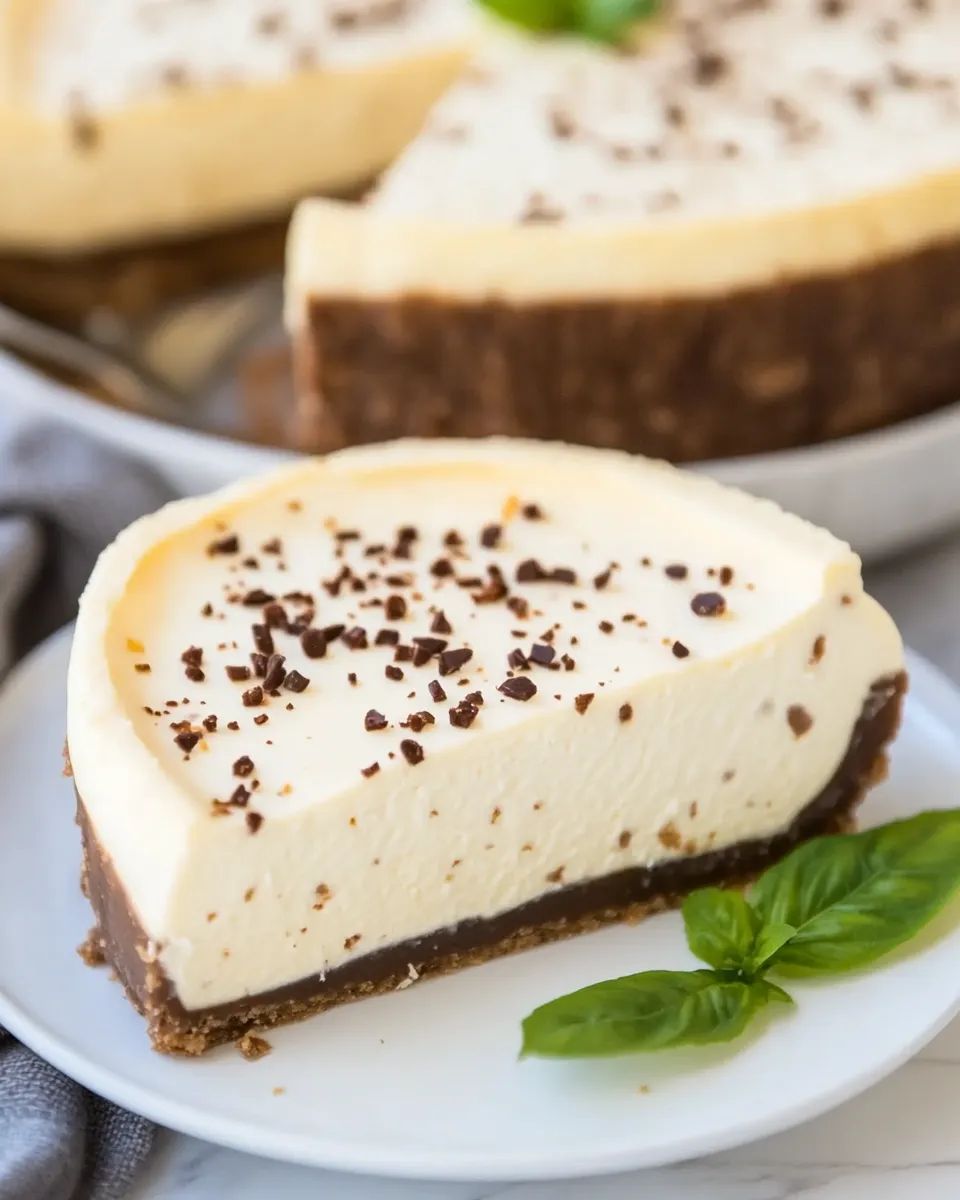 Classic Easy Blender-Batter Self-Crusting Cheesecake image