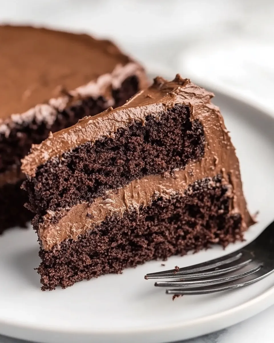 Classic Easy Chocolate Cake Recipe image