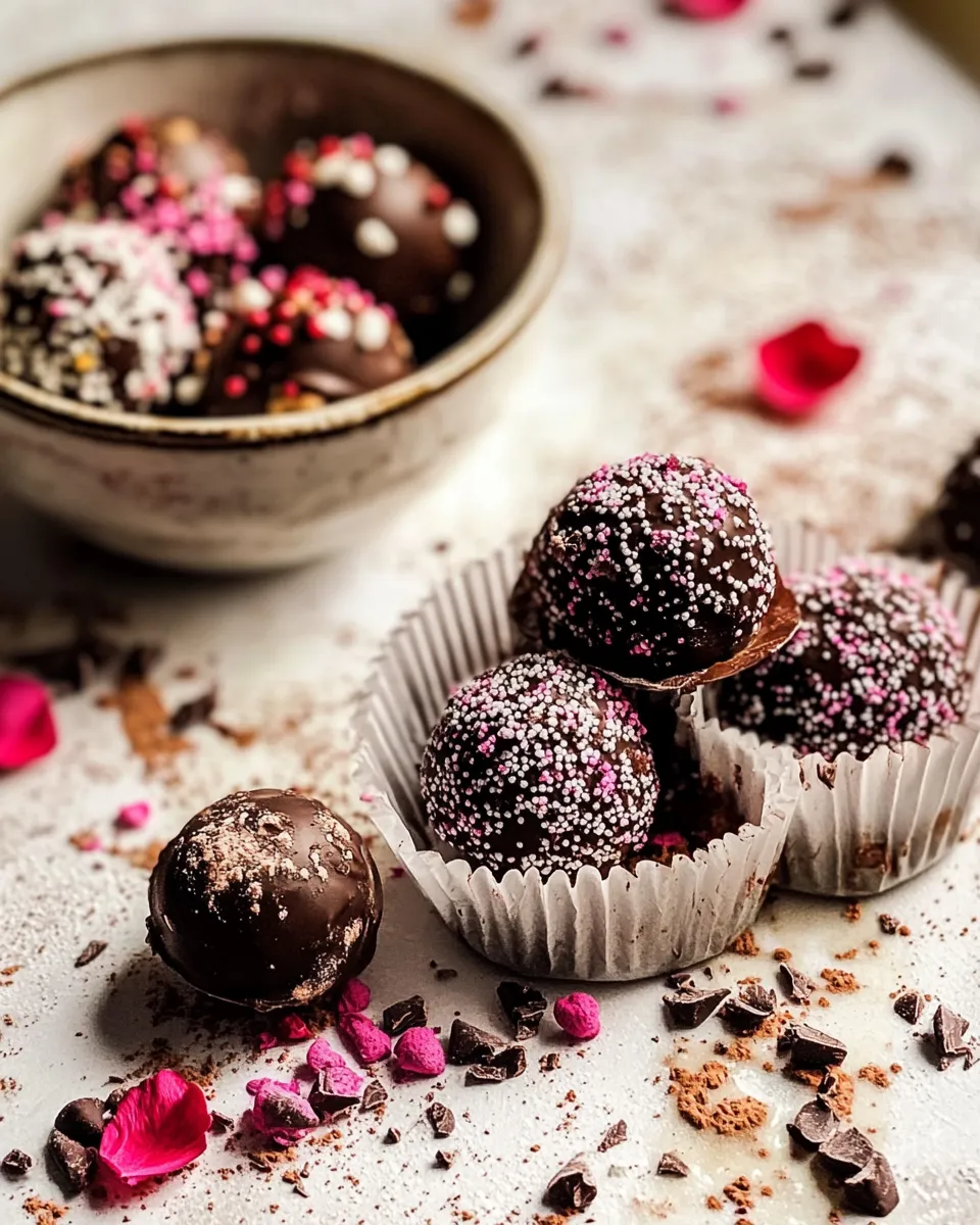 Delicious Easy Chocolate Truffles. recipe photo