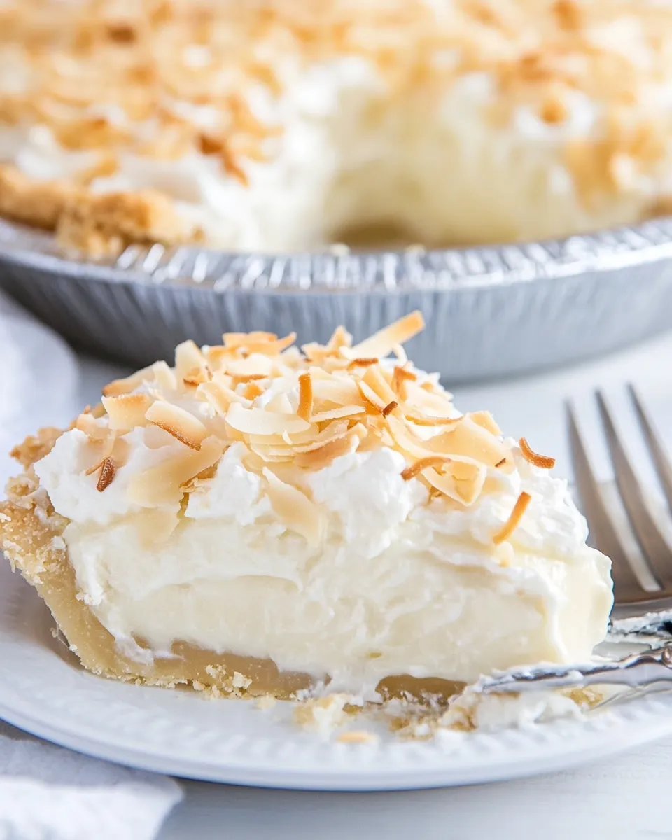 Classic Easy Coconut Cream Pie image