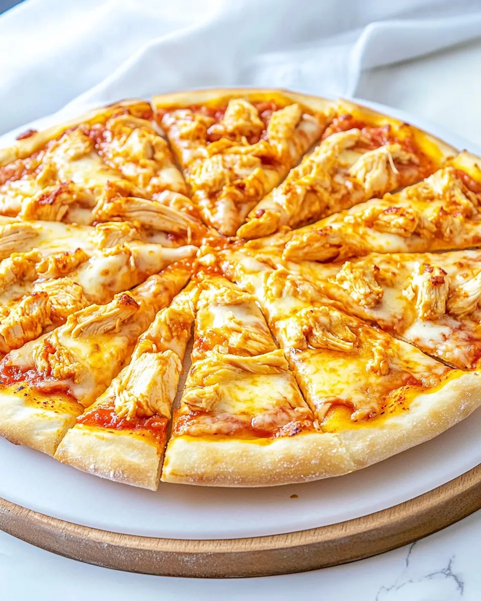 Easy Easy Copycat Dominos Buffalo Chicken Pizza Recipe picture