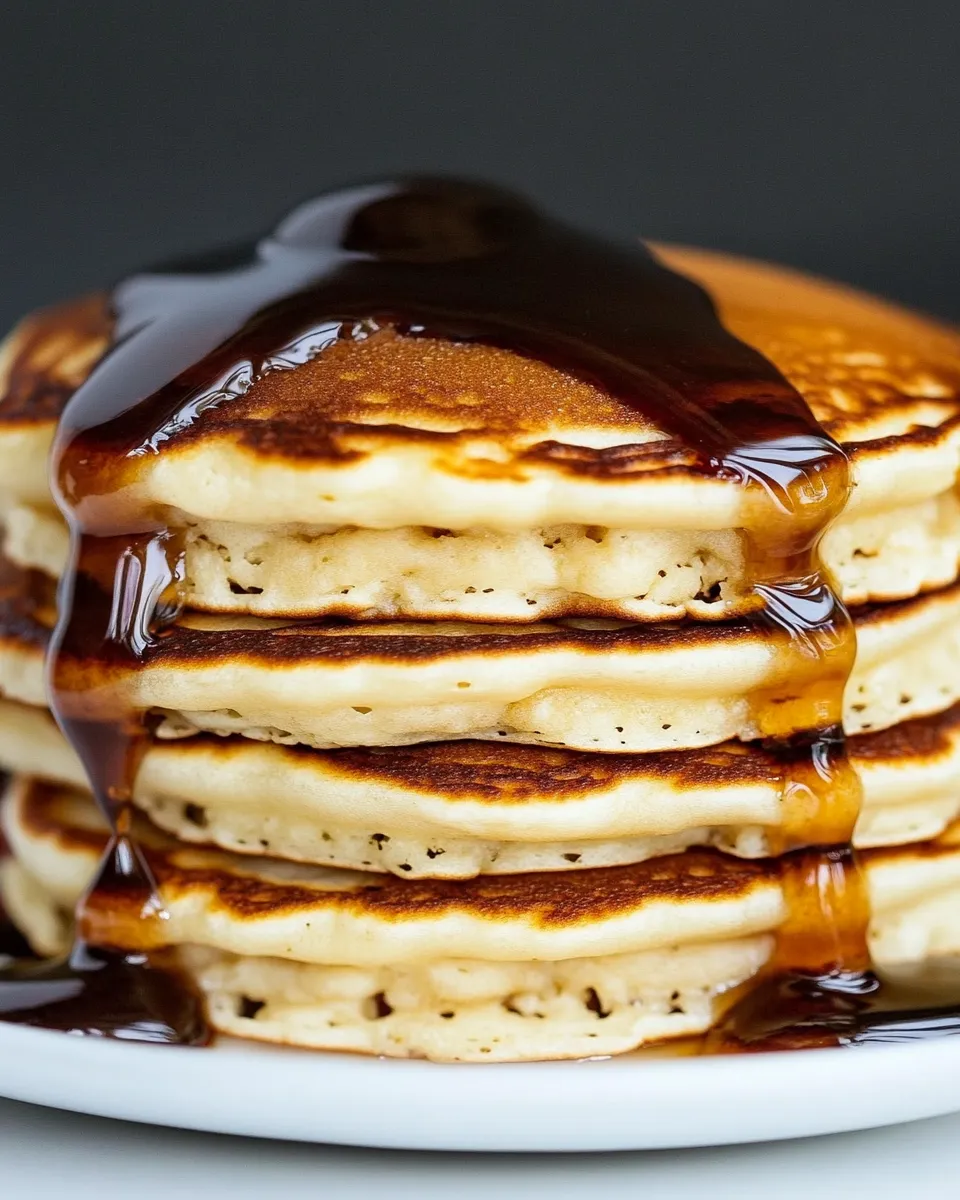 Classic Easy Fluffy American Pancakes image