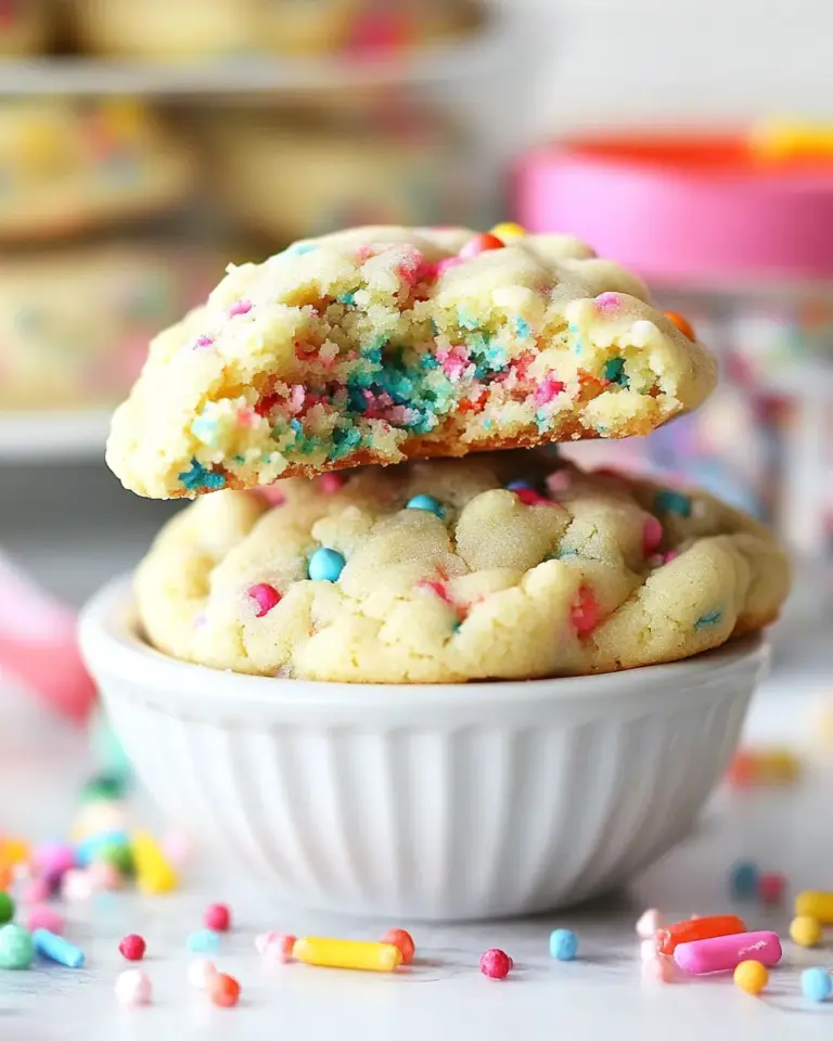 Homemade Easy Funfetti Cake Mix Cookies photo