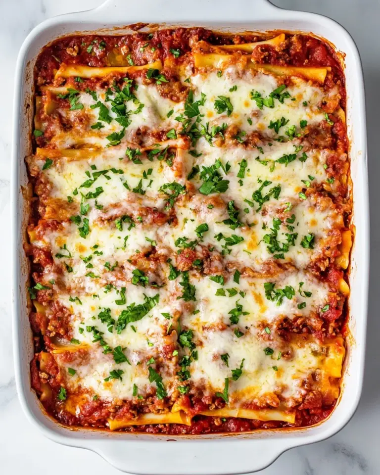 Homemade Easy Lasagna Recipe photo