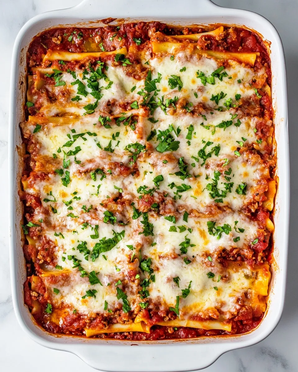 Homemade Easy Lasagna Recipe photo