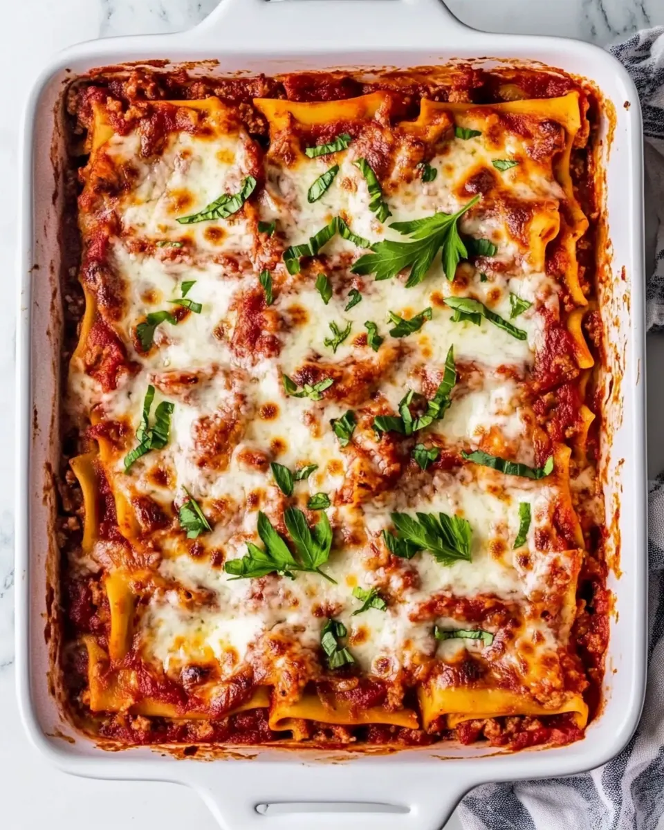 Delicious Easy Lasagna Recipe recipe photo