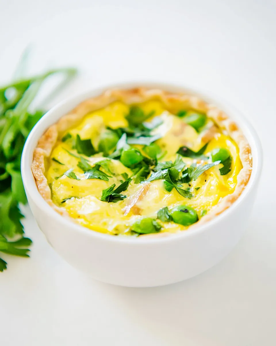 Delicious Easy Microwave Quiche recipe photo