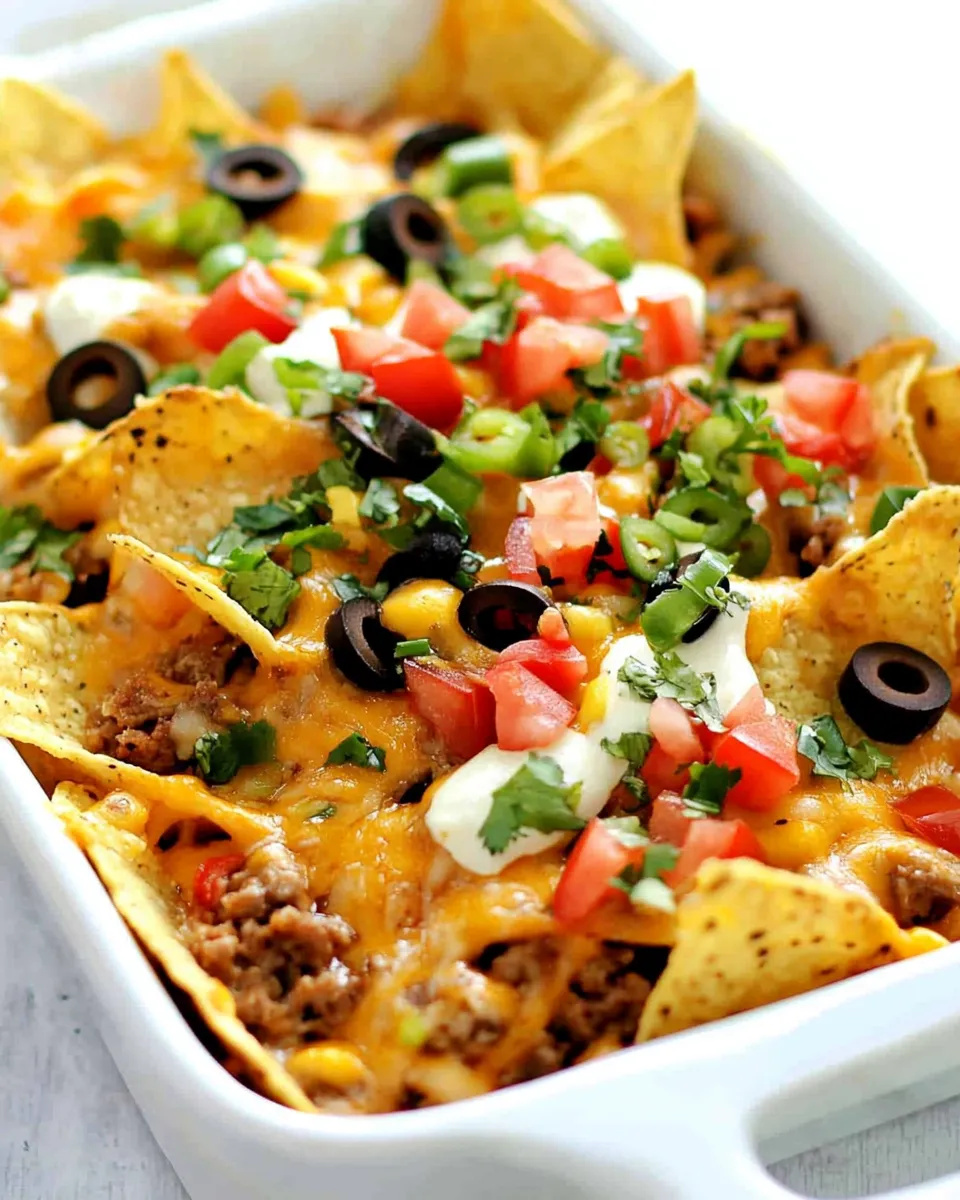 Delicious Easy Nachos recipe photo