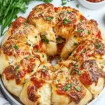 Homemade Easy Pull-Apart Pizza Bread photo