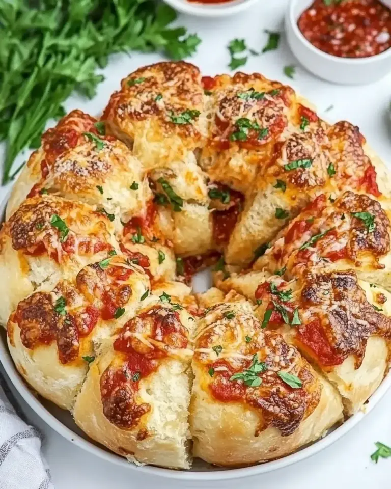 Homemade Easy Pull-Apart Pizza Bread photo