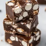 Homemade Easy Rocky Road Fudge Recipe photo