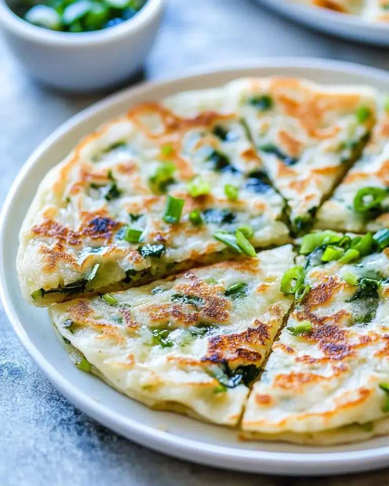 Homemade Easy Scallion Pancakes photo